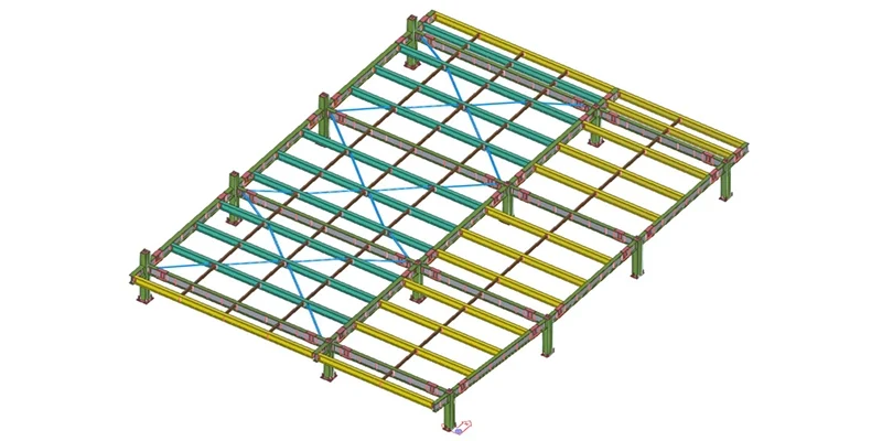 1شاپ سازه فلزی 40تنی