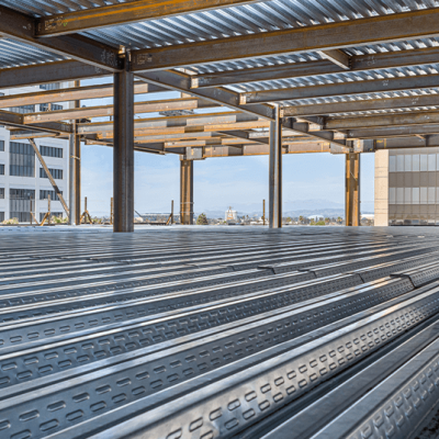 سقف عرشه فولادی