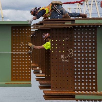 وصله تیرهای فولادی